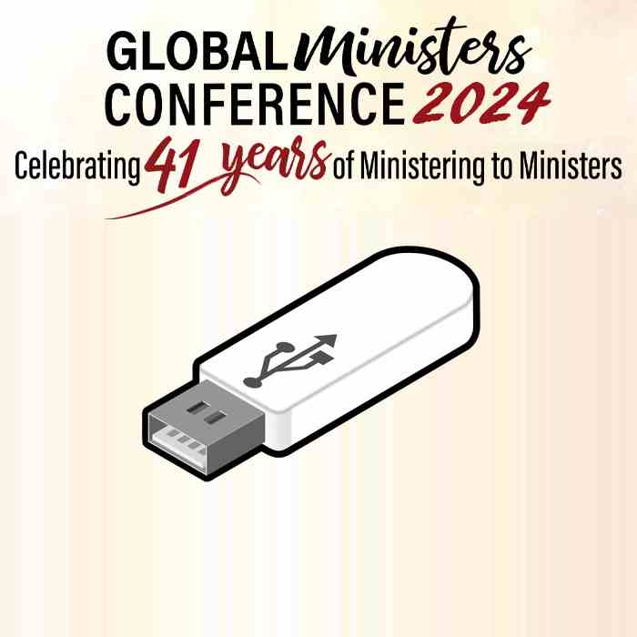 Global Ministers Conference Recording 2024 (English - USB) 8353